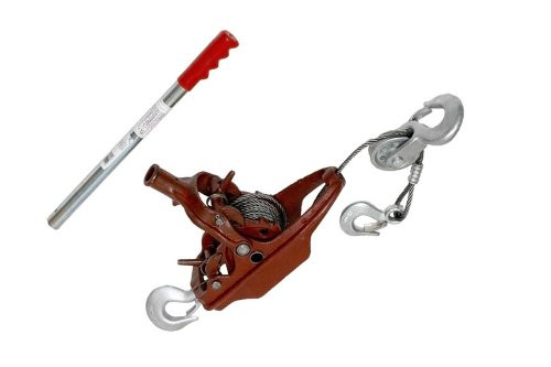 American Gage AMG15002 American Power Pull Cable Puller, 3-Ton.