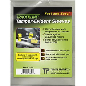 Tracer Products TRATP30 Tamper-Evident Sleeves