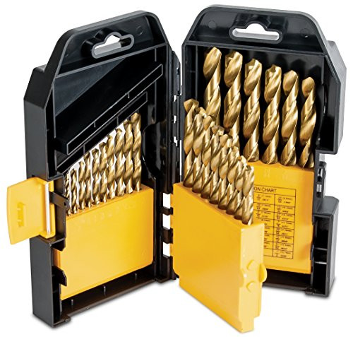 Titan TIT16530 Tools ium Coated Drill Bit Set (29 Piece)