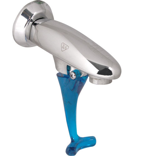 T&S Brass TB1200 Glass Filler, Wall Mount, 3/8-Inch Npt Female Inlet, Adjustable Flange