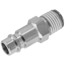 Prevost PRVERP076251 (10 Pack) 1/4” Thread Male NPT 3/8” Body Size High Flow Safety Air Plug