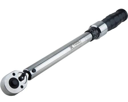 K Tool International KTI72121A K Tool International () 3/8" Drive Adjustable Ratcheting Torque Wrench - 10-100 ft/lbs