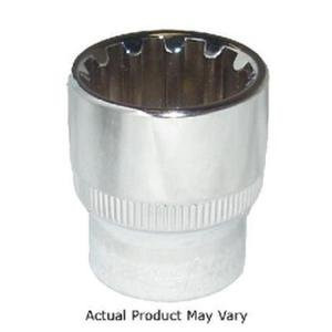 K Tool International KTI20226 Chrome Spline Socket 3/8" Drive 13/16"