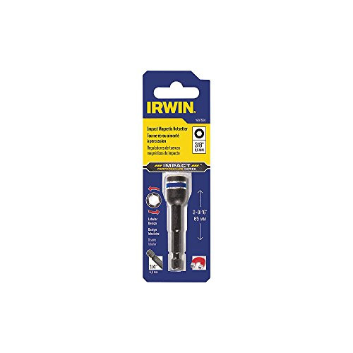 Vise Grip HAN1837552 Irwin Tools IRWIN Nutset Impact Lob Mag 3/8" X2-9/16" Bulk (),