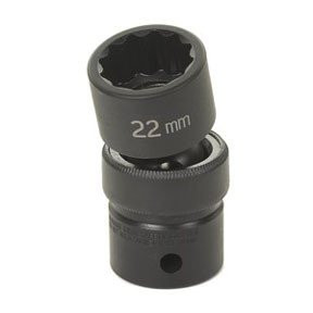 Grey Pneumatic GRE2118UM 1/2" Drive x 18mm Standard Universal- 12 Point