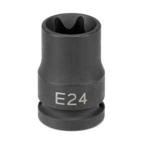 Grey Pneumatic GRE2118ET 1/2" Drive x E18 External Star Impact Socket