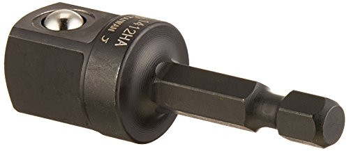 Grey Pneumatic GRE1412HA 1/4" Hex x 1/2" Square Adapter w/ball retainer