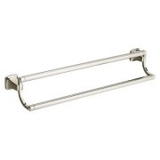 American Standard 7353224.013  Townsend 24 inch Double Towel bar,,, Polished Nickel