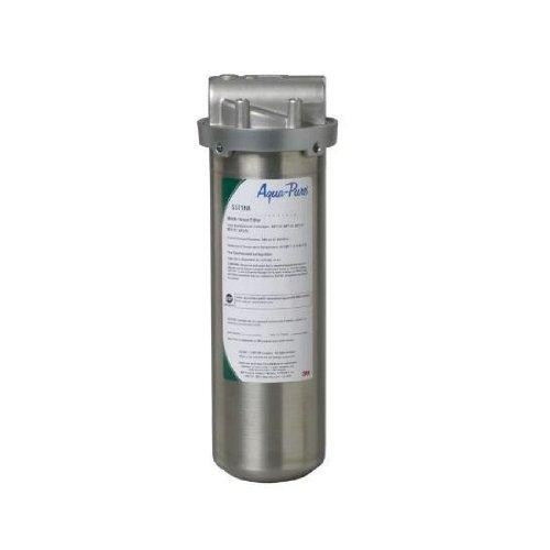 3M SST1HA Aqua-Pure Whole House Standard Diameter Stainless Steel Filter Housing, Model (Pack of 2)