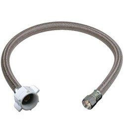 T&S Brass BB160DWF 3/8 in. Compression x 3/8 in. Compression x 5 ft. Braided Polymer Dishwasher Connector