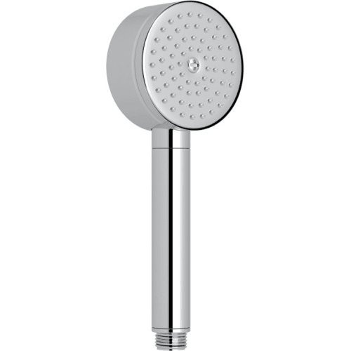 Rohl 105572 Modern and Michael Berman All Brass Single Function Straight Handshower with Easy Clean Anti-Cal Spray Pattern and Flow Restrictor, Polished Chrome