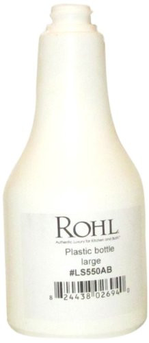Rohl LS550AB Plastic Bottle Only With Larger 12 Fluid Ounce Capacity For New Style Soap/Lotion