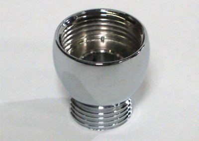Rohl U.5399STN Perrin & Rowe 3/4"F X 1/2"M Adaptor Satin Nickel From Top Of Therm To Hose And Handspray
