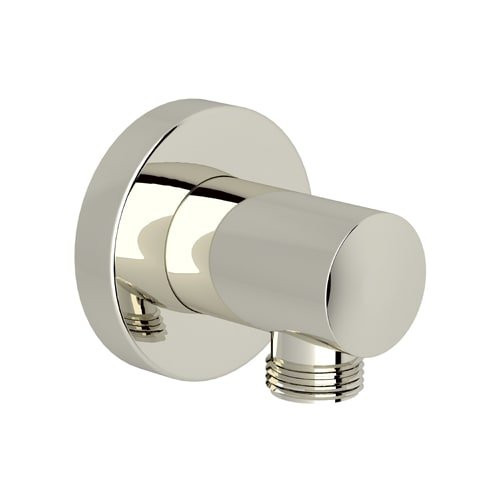 Rohl 33640PN Rohl Modern Cylindric Wall Outlet Only 1/2"F Npt Inlet And 1/2" Male Outlet Connection