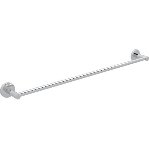 Rohl LO1/24APC Rohl Lombardia And Avanti Bath 24" Single Towel Bar In Polished Chrome