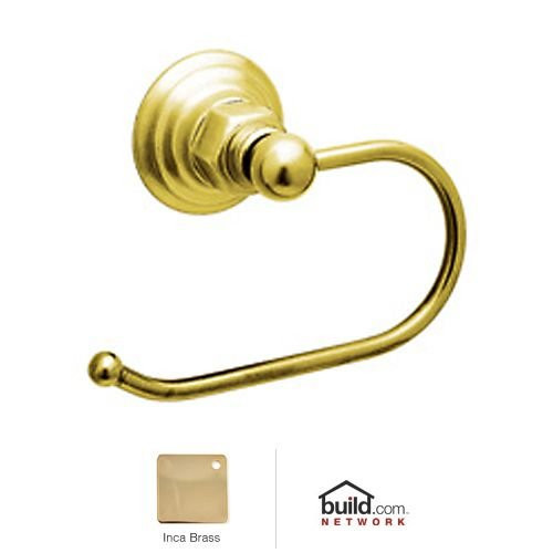 Rohl 108737 Inca Brass Country Bath Country Bath Single Post Toilet Paper Holder ROT8