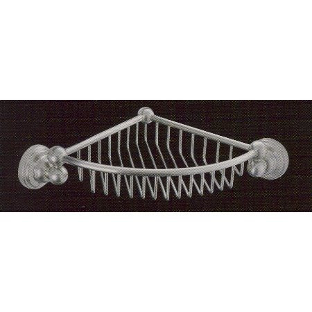 Rohl 106322 U.6916 Perrin and Rowe Wall Mounted Corner Basket, Polished Chrome