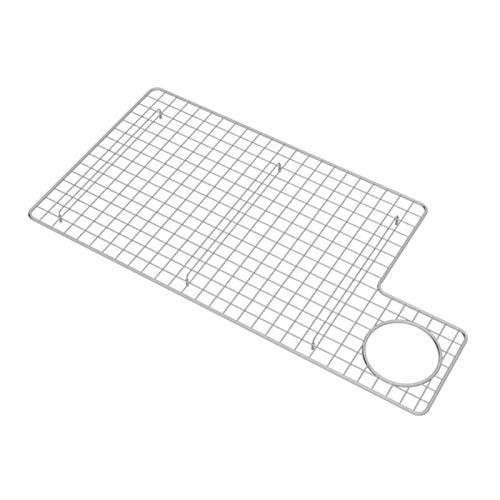 Rohl WSGRUW4916LGSS Wire Sink Grid For Ruw4916 Kitchen Sinks Large Bowl In Stainless Steel With Feet