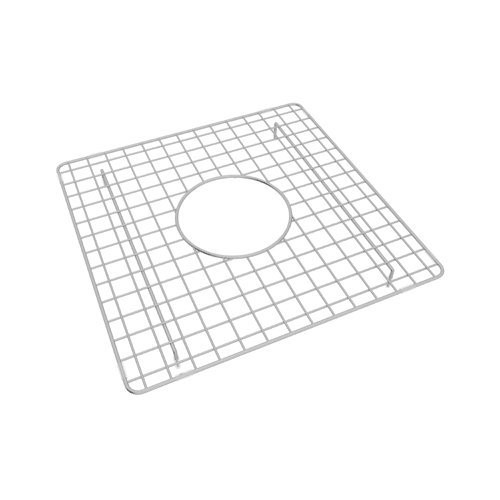 Rohl WSG1818SS Wire Sink Grid For Rc1818 Bar/Food Prep Kitchen Sinks In Stainless Steel With Feet 14