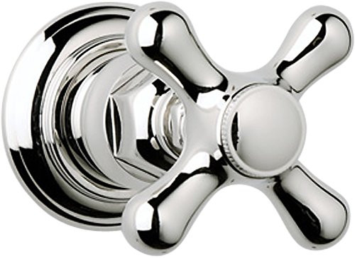 Rohl 107338 Country Bath Verona Trim Package Only No Rough to Volume Control with Metal Lever, Polished Chrome