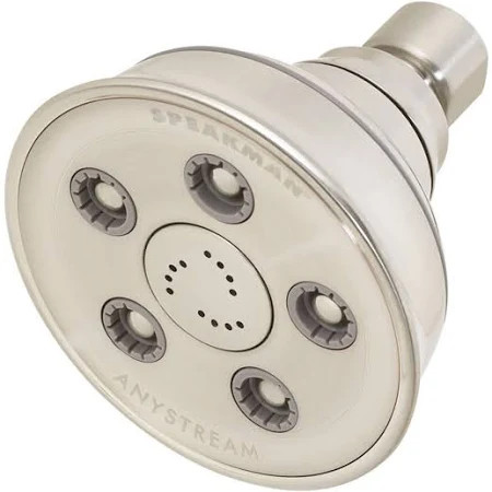 SPEAKMAN SPES3014 -PN Caspian Anystream High Pressure Adjustable Shower Head, Polished Nickel