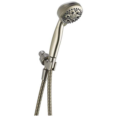 Delta D54434SS18PK Universal Showering Components Premium 5-Setting Shower Mount Hand Shower Stainless 54434SS18PK