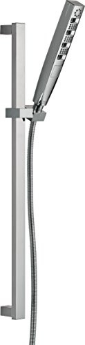 Delta D51140 Faucet 5-Spray Touch-Clean H2Okinetic Slide Bar Hand Held Shower with Hose, Chrome