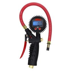 Milton Industries MILS-574D Digital Inflator Gauge with Straight Chuck.