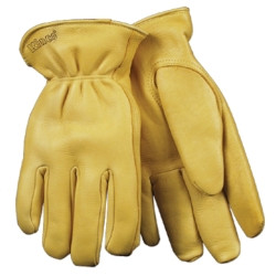 Kinco International KIN90HK-L Grain Deerskin Driver Glove with Heatkeep®, Large.