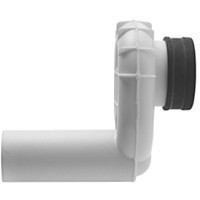 Duravit 51120000 Siphon for horizontal outlet 2", (concealed) White Alpin