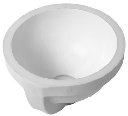 Duravit 319270000 Undercounter basin 10 7/8" Architec, white, circular, with overflow White Alpin