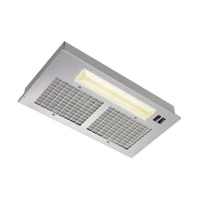 Broan PM250 Aluminum Power Pack Range Hood Insert, Exhaust Fan and Light Combo for Over Kitchen Stove, Silver, 8.0 Sones, 250 CFM