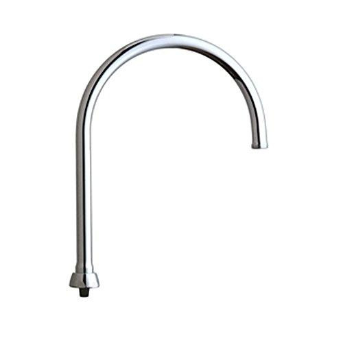 Chicago Faucets CGN2AE3JKABCP  5-1/4" Rigid / Swing Gooseneck Spout.