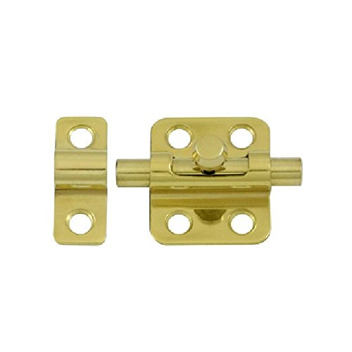 Deltana 2BBU3 2 in. Barrel Bolt w Screws (Set of 10) (Brushed Chrome)