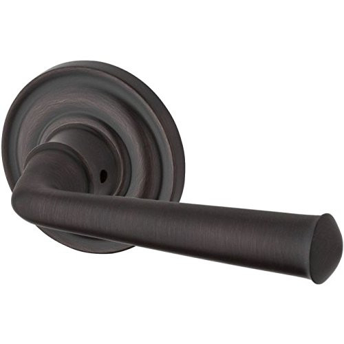 Baldwin ENFEDTRR112  Reserve Entry Lockset x Federal with Traditional Round Rose, Aged Bronze Finish