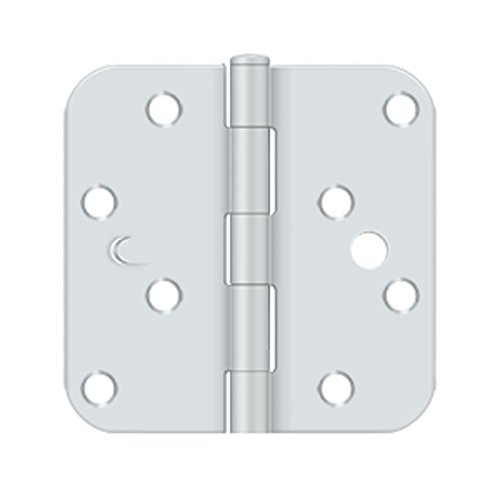 Deltana S44R5USPWBMS DEL USPW 4 X 4 X 5/8 IN RAD HINGE