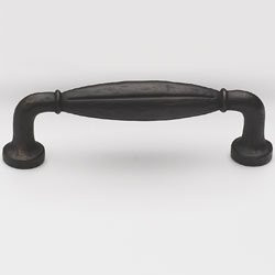 SCHAUB 255-ABZ and Company 255 Siena Design Handle Pull With 96mm Center to Center, Ancient Bronze