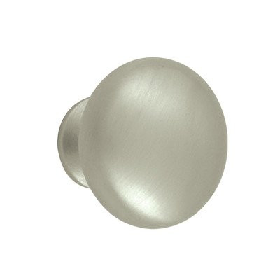 Deltana KR114U26D Round Solid Brass Knob (Set of 10) (Brushed Chrome)
