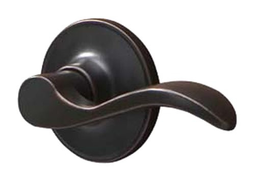 SCHLAGE J170SEV716RH Dexter by  Seville Decorative Inactive Trim Right Handed Lever, Aged Bronze