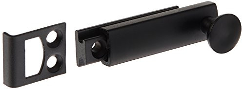 Deltana 2SBCS19 2 in. Heavy Duty Surface Bolt w Concealed Screw (Set of 10) (Paint Black)