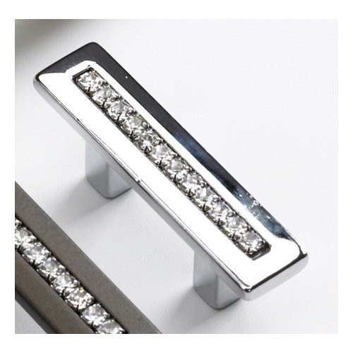 SCHAUB 301-26 and Company 301 SkyeVale Series 1-1/4 Inch Center to Center Bar Cabinet P, Chrome