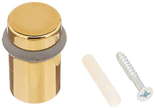 Deltana UFB5000CR003  Solid Brass 2-Inch Round Universal Floor Bumper