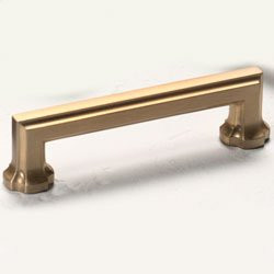 SCHAUB 877-BBZ and Company 877 Empire 4 Inch Center to Center Handle Cabinet Pull, Brushed Bronze