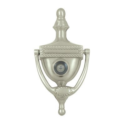 Deltana DKV6RU15  Victorian Rope Design and 3-7/8-Inch Center to Center Door Knocker Viewer.