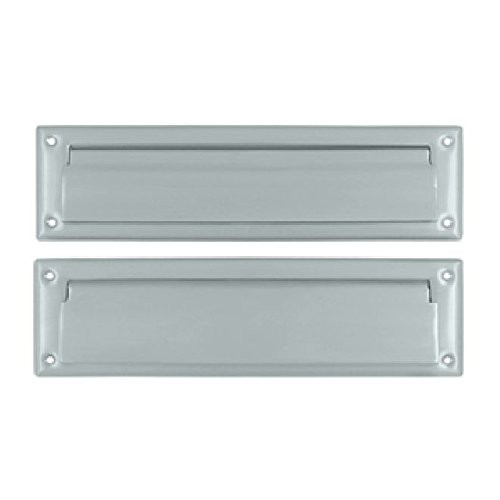 Deltana MS212U26D  13 1/8-Inch Mail Slot with Solid Brass Interior Flap.