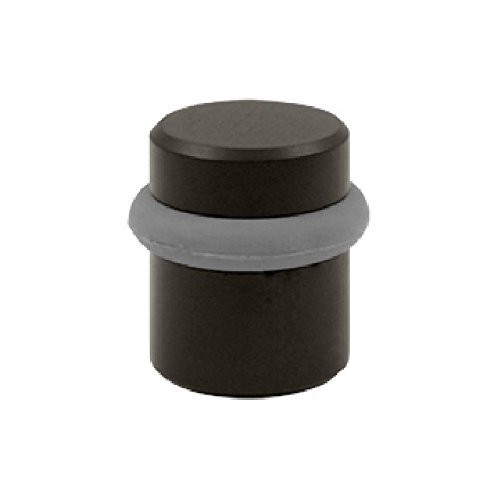 Deltana UFB4505U10B  Solid Brass 1 1/2-Inch Round Universal Floor Bumper, Pack Of 2.