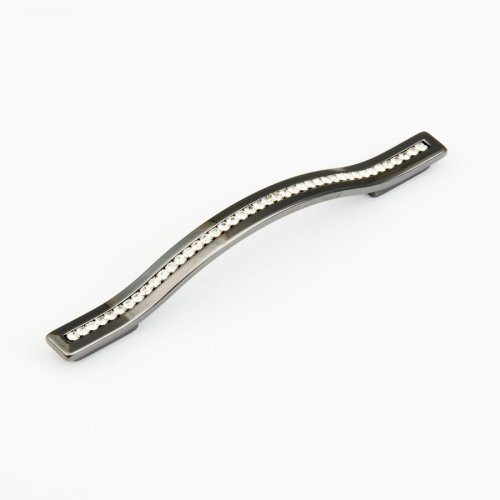 SCHAUB 302-BC and Company 302 SkyeVale Series 5 or 6-1/4 Inch Center to Center Handle C, Black Chrome