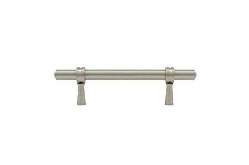 Deltana P310U26 4.75 in. Solid Brass Adjustable Pull (Set of 10) (Chrome).