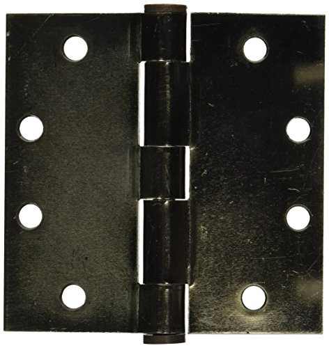 Deltana S45U5 4.5 in. x 4.5 in. Heavy Duty Square Steel Hinge - Pair (Set of 10) (Heavy Duty - Antique Brass).