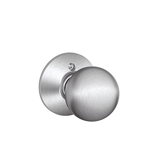 SCHLAGE F170ORB626 Dummy Knob Orbit Satin Chrome Box Pk.